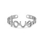 Preview: Love Ring - in Silber aus Stainless Steel