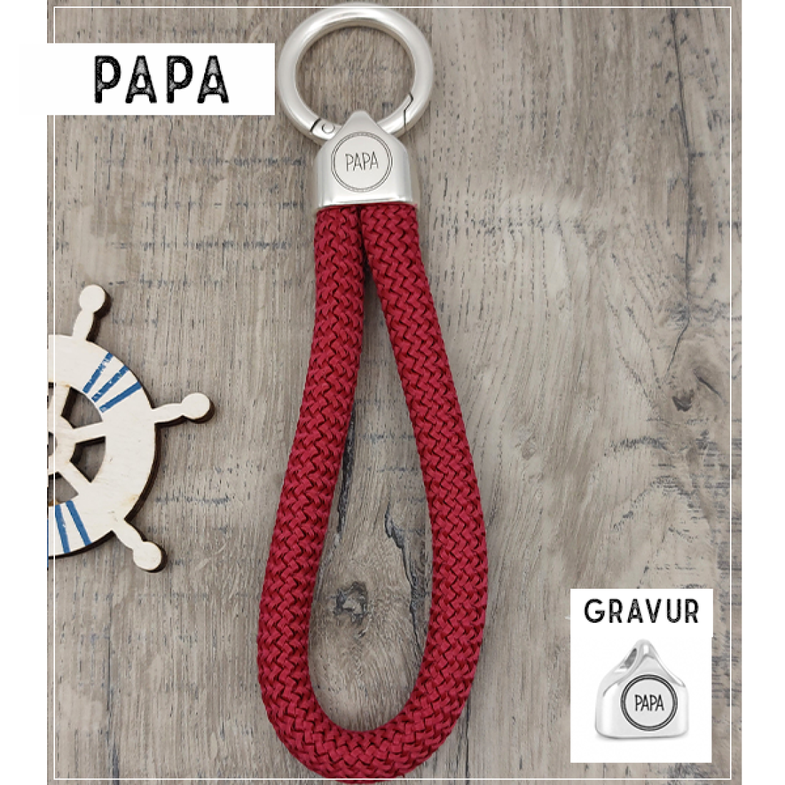 Schlüsselanhänger Papa