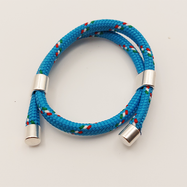 Segeltau Armband | Neon Blue