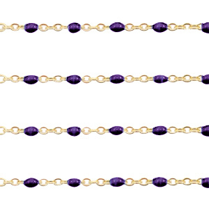 Regal purple-gold