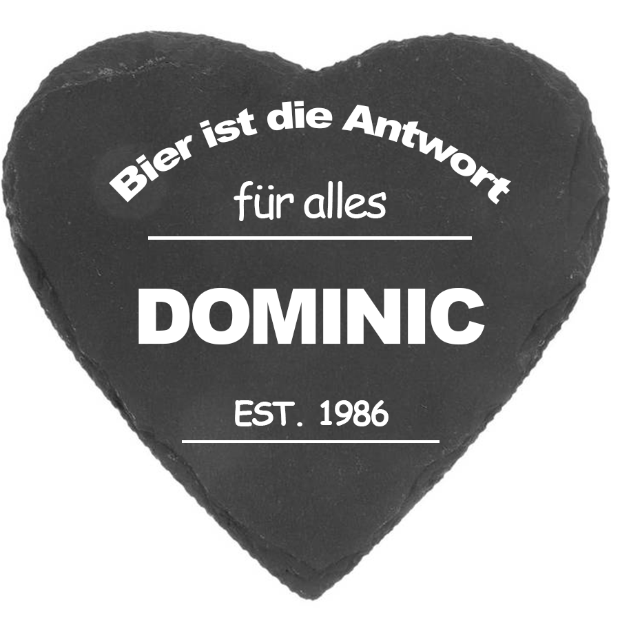 Schiefer Herz