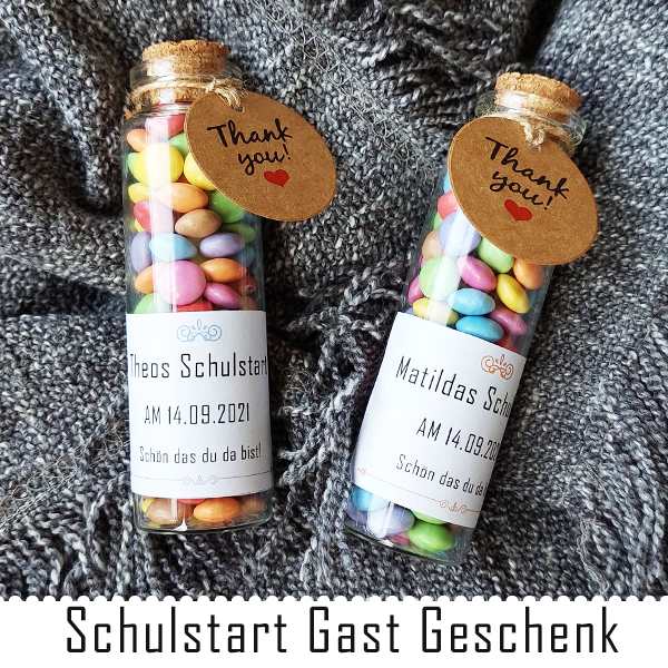 Gastgeschenk Einschulung Schulanfang Schulkind Geschenk Mitgebsel