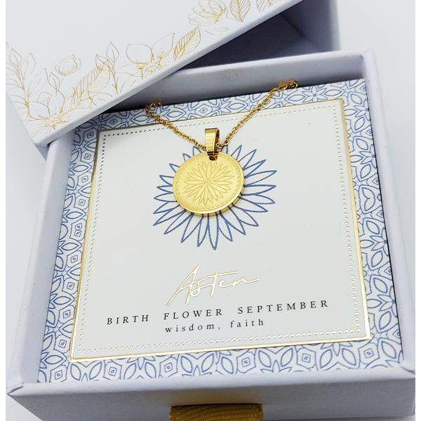 Birth Flower - Halskette