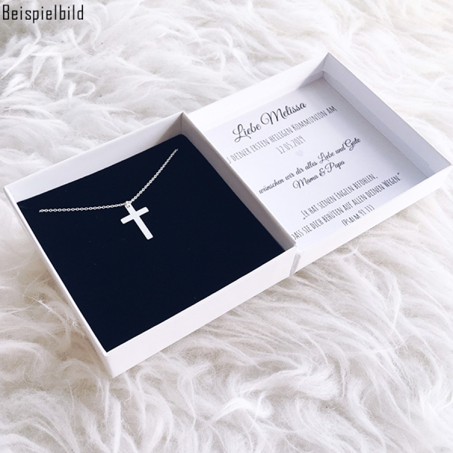 Kreuz Halskette in Gold